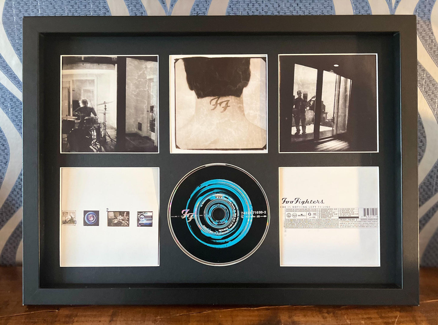The Foo Fighters | There Is Nothing Left To Lose | Retro Mounted CD Wall Display | Frame Not Included |