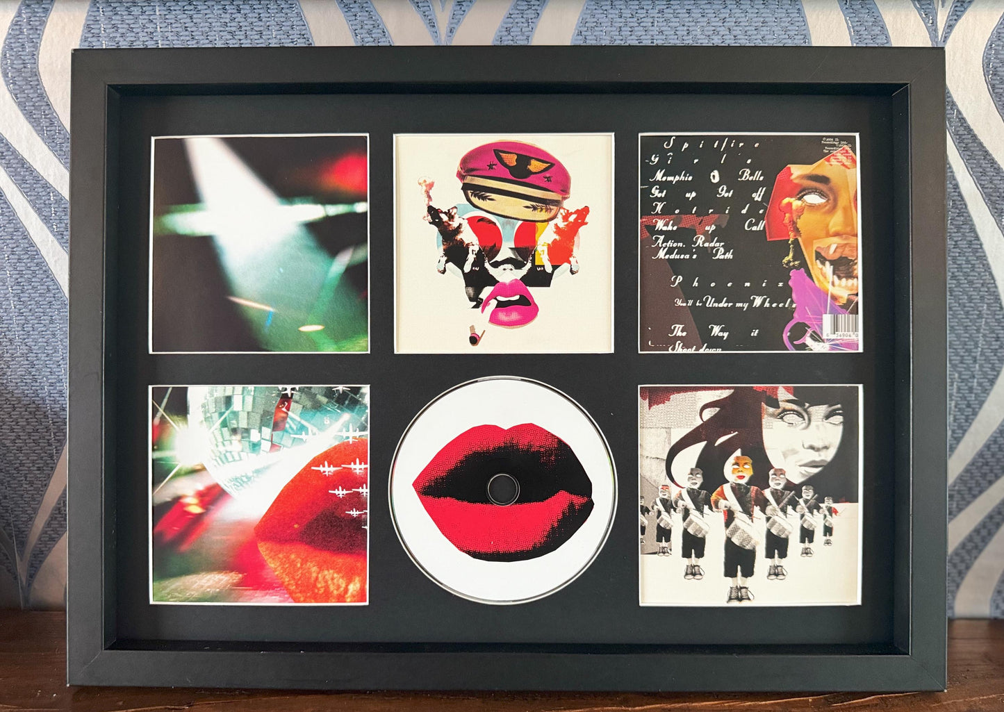 The Prodigy | Always Outnumbered, Never Outgunned | Retro Mounted CD Wall Display | Frame Not Included |