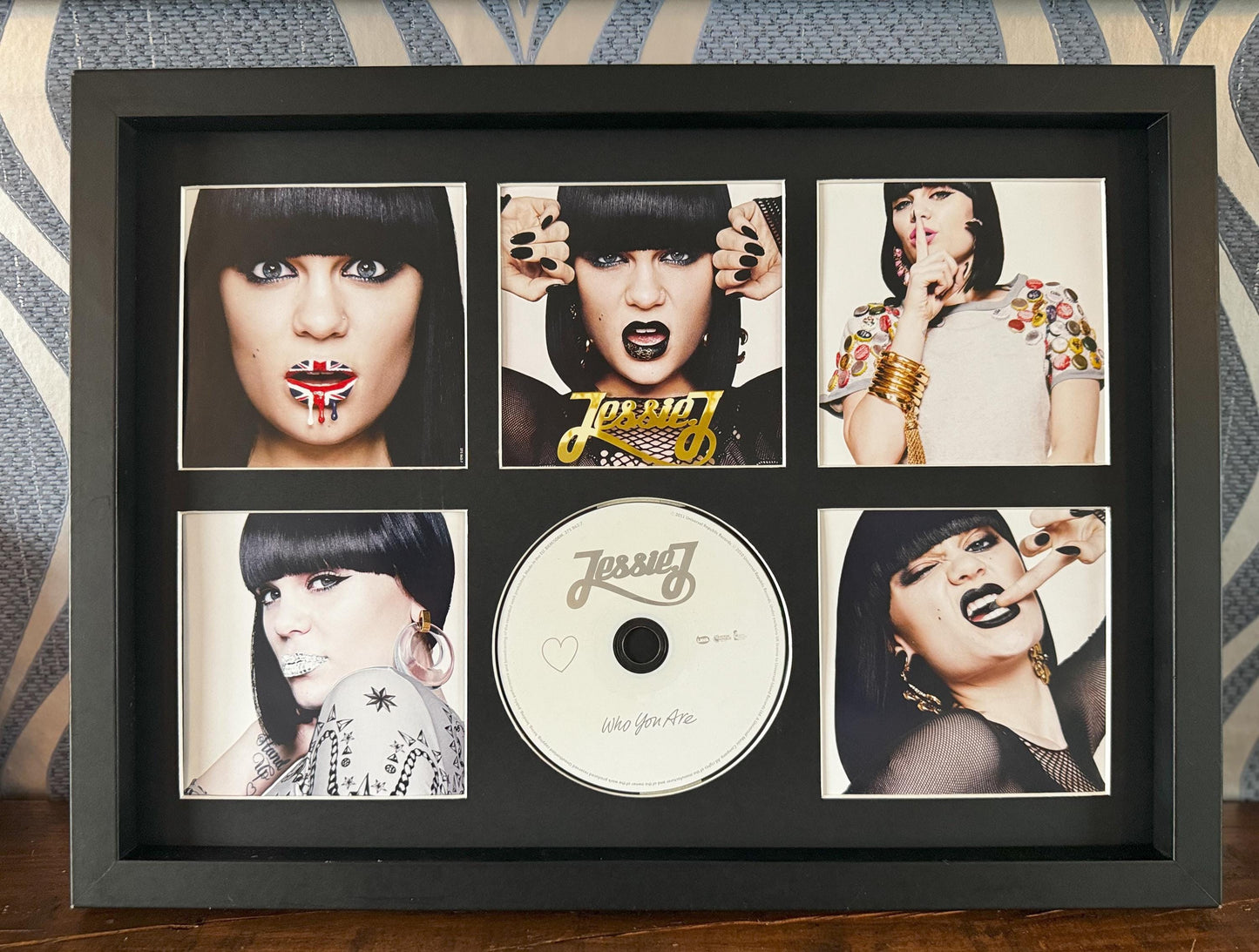 Jessie J | Who You Are | Retro Mounted CD Wall Display | Frame Not Included |