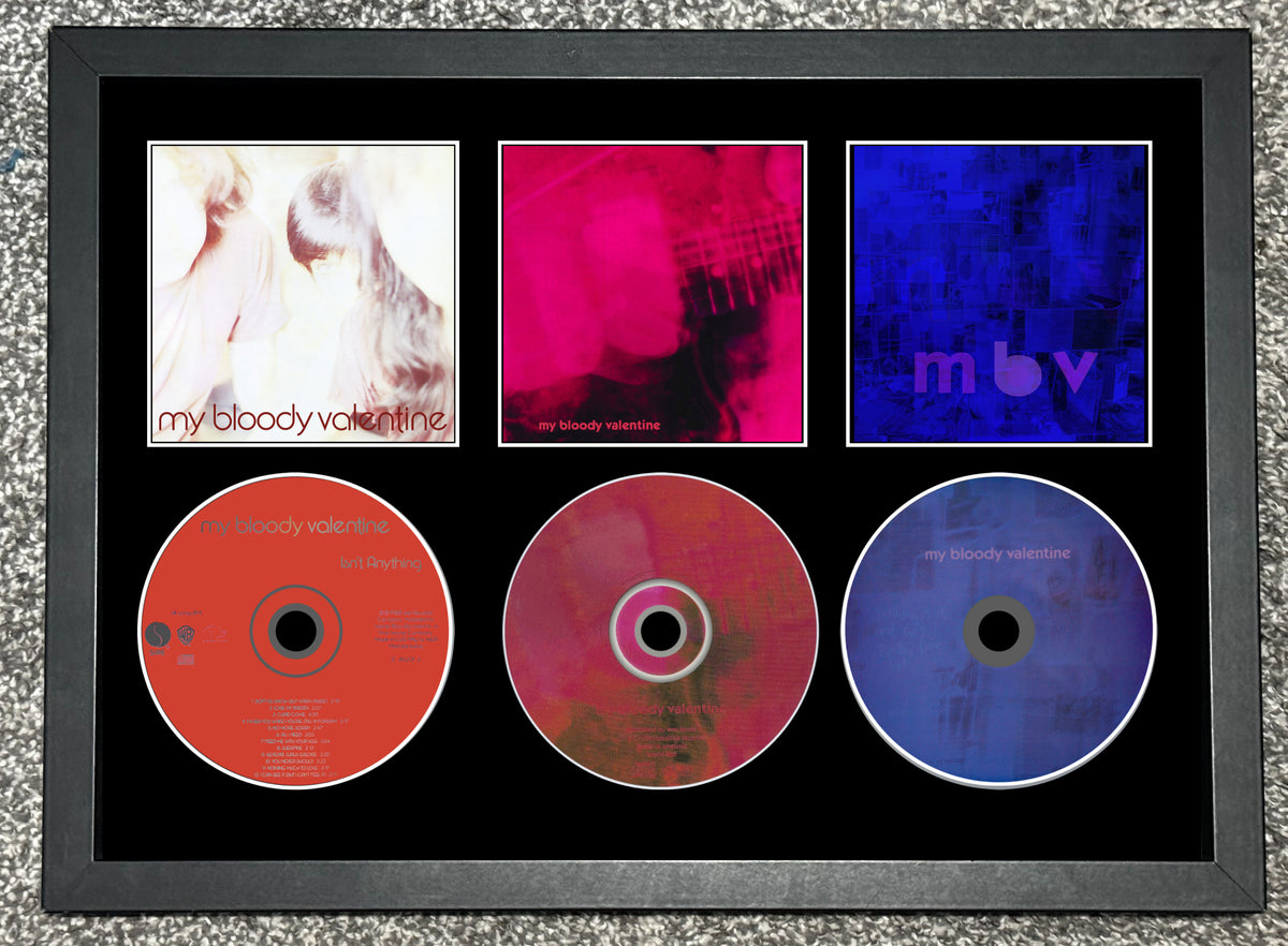 My Bloody Valentine | Isn't Everything | Loveless | MBV | Retro Triple CD Wall Display | Frame Not Included |
