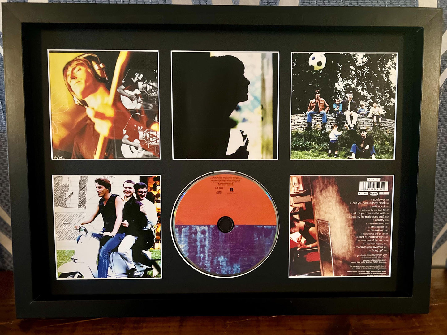 Paul Weller | Wild Wood | Retro Mounted CD Wall Display | Frame Not Included |