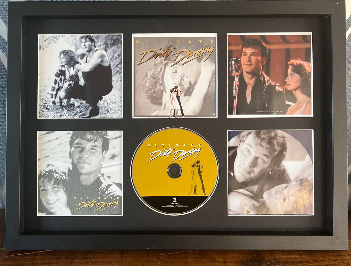 Dirty Dancing | Original Soundtrack | Retro Mounted CD Wall Display | Frame Not Included |