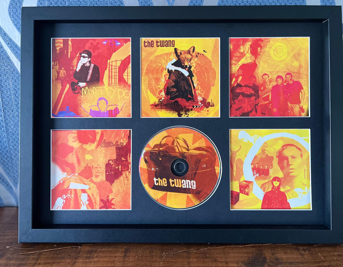 The Twang | Love It When It Feels Like This | Retro Mounted CD Wall Display | Frame Not Included |