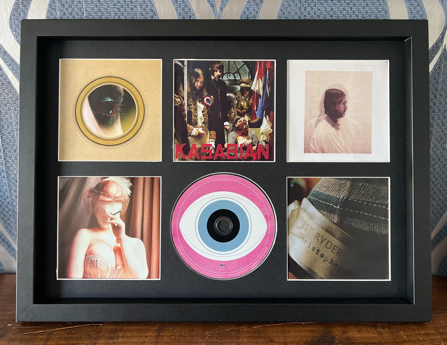 Kasabian | West Ryder Lunatic Asylum | Retro Mounted CD Wall Display | Frame Not Included |