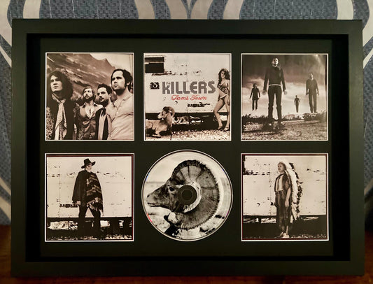 The Killers | Sam's Town | Retro Mounted CD Wall Display | Frame Not Included |