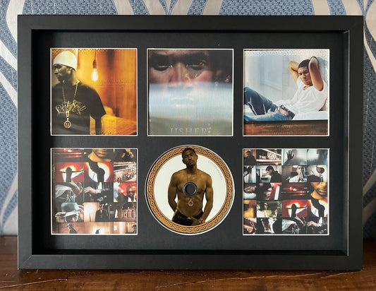 Usher | Confessions | Retro Mounted CD Wall Display | Frame Not Included |