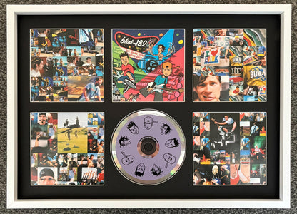 Blink 182 | The Mark, Tom, and Travis Show (The Enema Strikes Back!)  | Retro Mounted CD Wall Display | Frame Not Included |