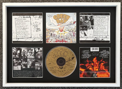 Green Day | Dookie | Retro Mounted CD Wall Display | Frame Not Included |