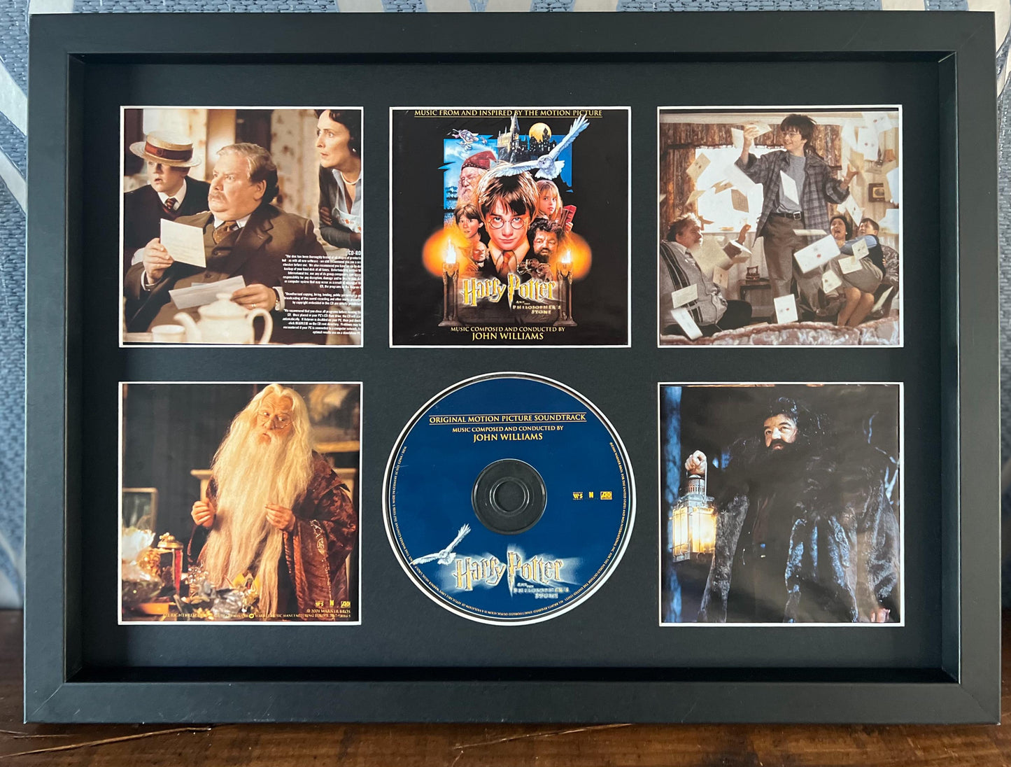Harry Potter & The Philosophers Stone | Original Soundtrack | Retro Mounted CD Wall Display | Frame Not Included |
