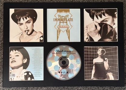 Madonna | The Immaculate Collection | Retro Mounted CD Wall Display | Frame Not Included |