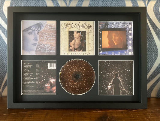 Enya | Paint The Sky With Stars | Retro Mounted CD Wall Display | Frame Not Included |