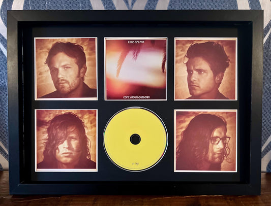 The Kings Of Leon | Come Around Sundown | Retro Mounted CD Wall Display | Frame Not Included |