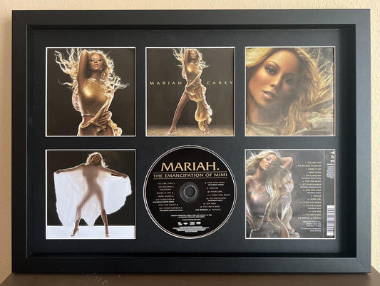 Mariah Carey | The Emancipation Of Mimi | Retro Mounted CD Wall Display | Frame Not Included |