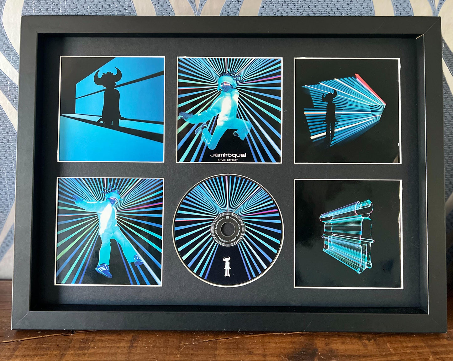 Jamiroquai | Funk Odyssey | Retro Mounted CD Wall Display | Frame Not Included |