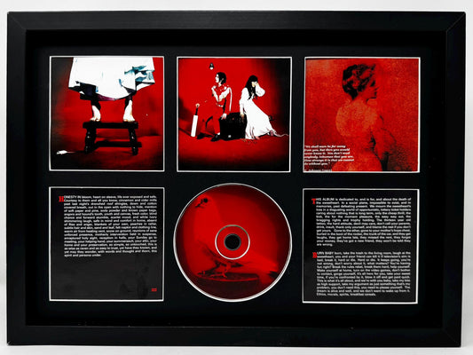The White Stripes | Elephant | Retro Mounted CD Wall Display | Frame Not Included |