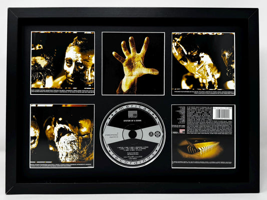 System Of A Down | System Of A Down | Retro Mounted CD Wall Display | Frame Not Included |