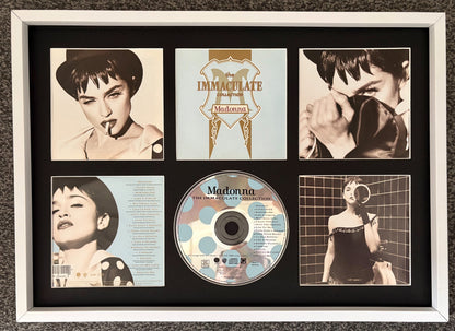 Madonna | The Immaculate Collection | Retro Mounted CD Wall Display | Frame Not Included |