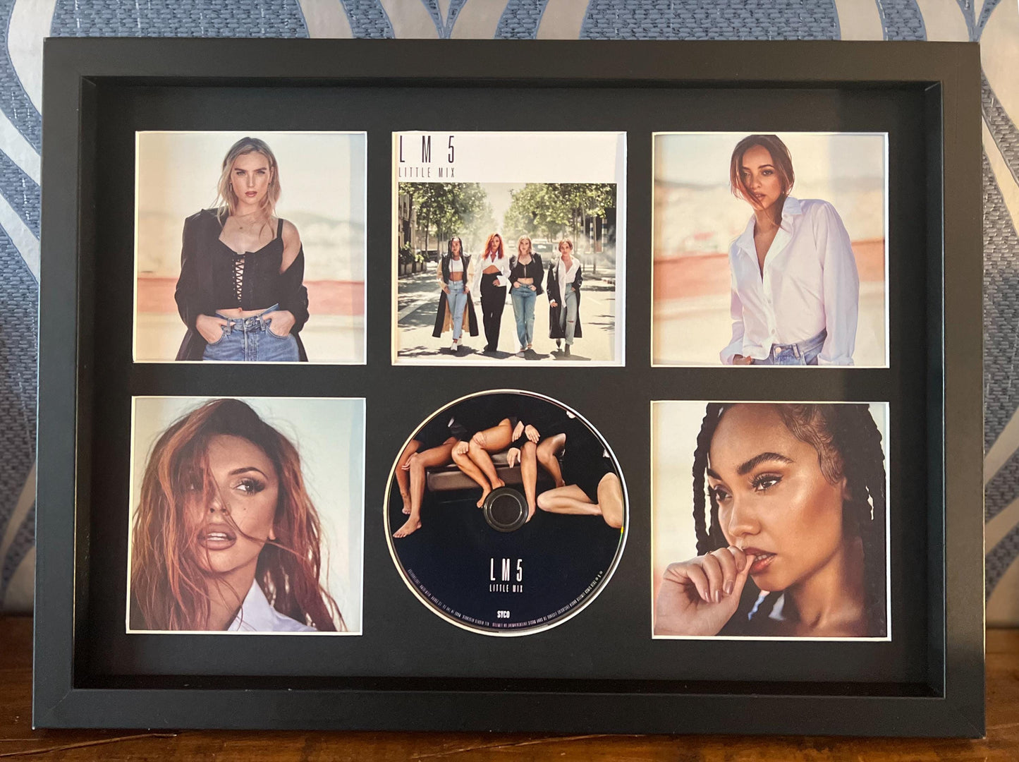 Little Mix | LM5 | Retro Mounted CD Wall Display | Frame Not Included |