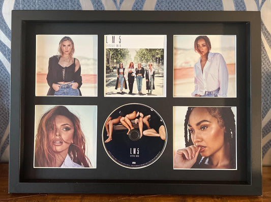 Little Mix | LM5 | Retro Mounted CD Wall Display | Frame Not Included |