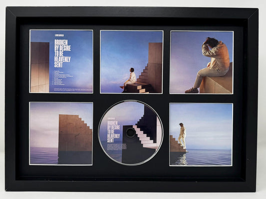Lewis Capaldi | Broken By Desire To Be Heavenly Sent | Retro Mounted CD Wall Display | Frame Not Included |