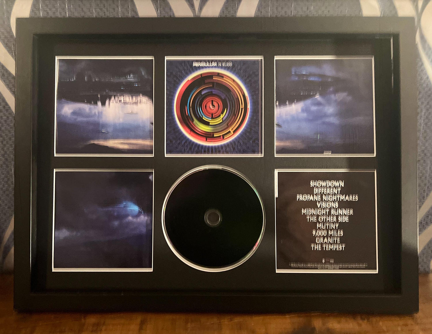 Pendulum | In Silico | Retro Mounted CD Wall Display | Frame Not Included |