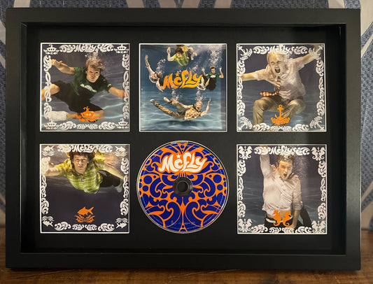 McFly | Motion In The Ocean | Retro Mounted CD Wall Display | Frame Not Included |