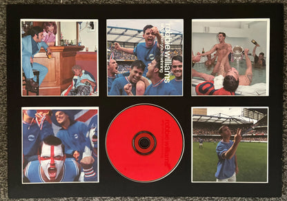 Robbie Williams | Sing When Your Winning | Retro Mounted CD Wall Display | Frame Not Included |