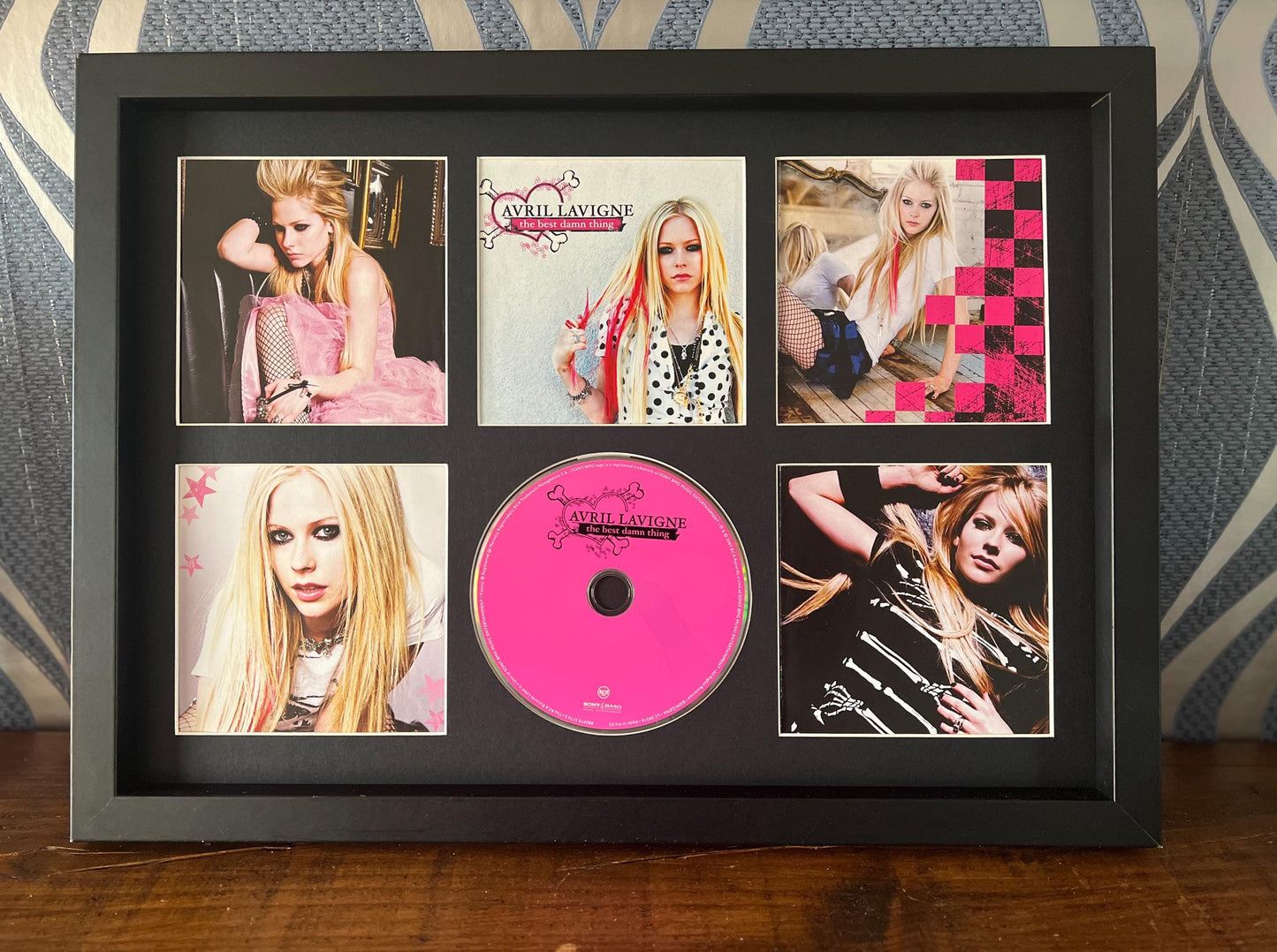 Avril Lavigne | The Best Damn Thing | Retro Mounted CD Wall Display | Frame Not Included |