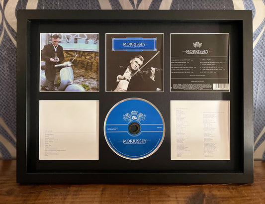 Morrissey | Ringleaders Of The Tormentors | Retro Mounted CD Wall Display | Frame Not Included |