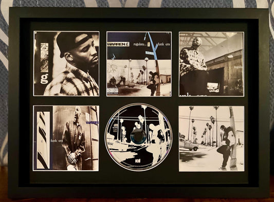Warren G | Regulate...G Funk Era | Retro Mounted CD Wall Display | Frame Not Included |