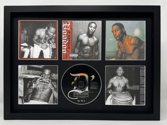 D'Angelo | Voodoo | Retro Mounted CD Wall Display | Frame Not Included |