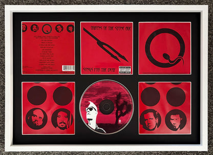 Queens Of The Stone Age | Songs For The Deaf | Retro Mounted CD Wall Display | Frame Not Included |