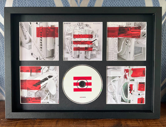 Jay Z | The Blueprint 3 | Retro Mounted CD Wall Display | Frame Not Included |