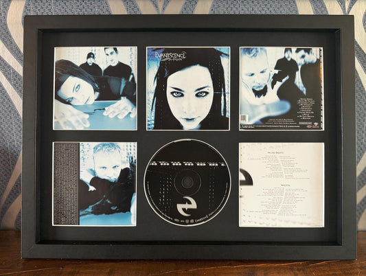 Evanescence | Evanescence | Retro Mounted CD Wall Display | Frame Not Included |