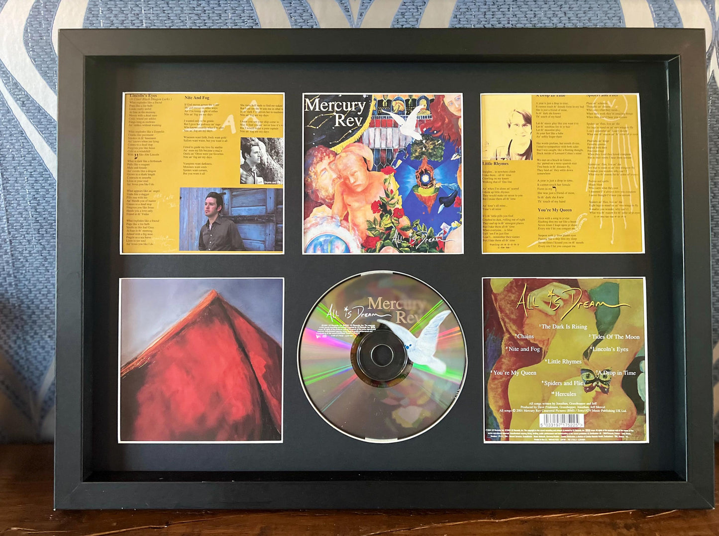 Mercury Rev | All Is Dream | Retro Mounted CD Wall Display | Frame Not Included |