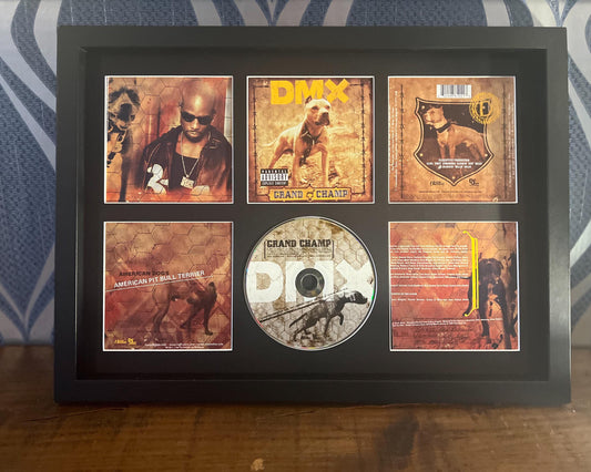 DMX | Grand Champ | Retro Mounted CD Wall Display | Frame Not Included |