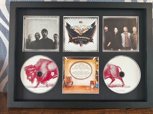 The Foo Fighters | In Your Honor | Retro Double Mounted CD Wall Display | Frame Not Included |