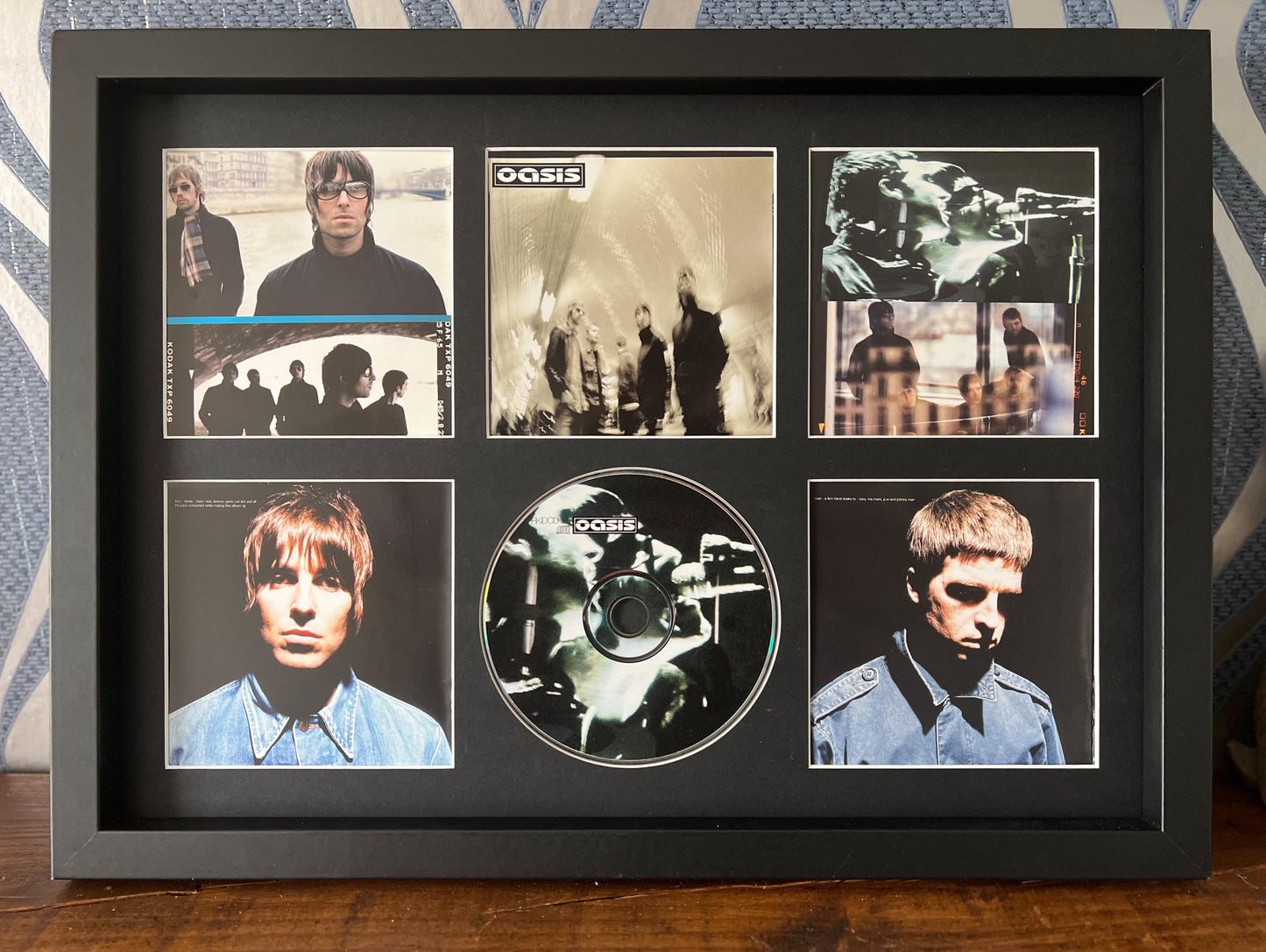 Oasis | Heathen Chemistry | Retro Mounted CD Wall Display | Frame Not Included |