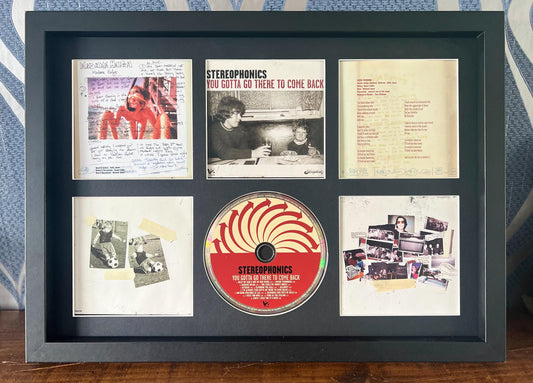 The Stereophonics | You Gotta Go There To Come Back | Retro Mounted CD Wall Display | Frame Not Included |