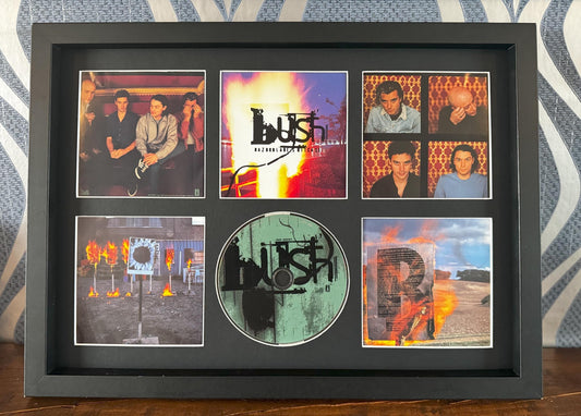 Bush | Razorblade Suitcase | Retro Mounted CD Wall Display | Frame Not Included |