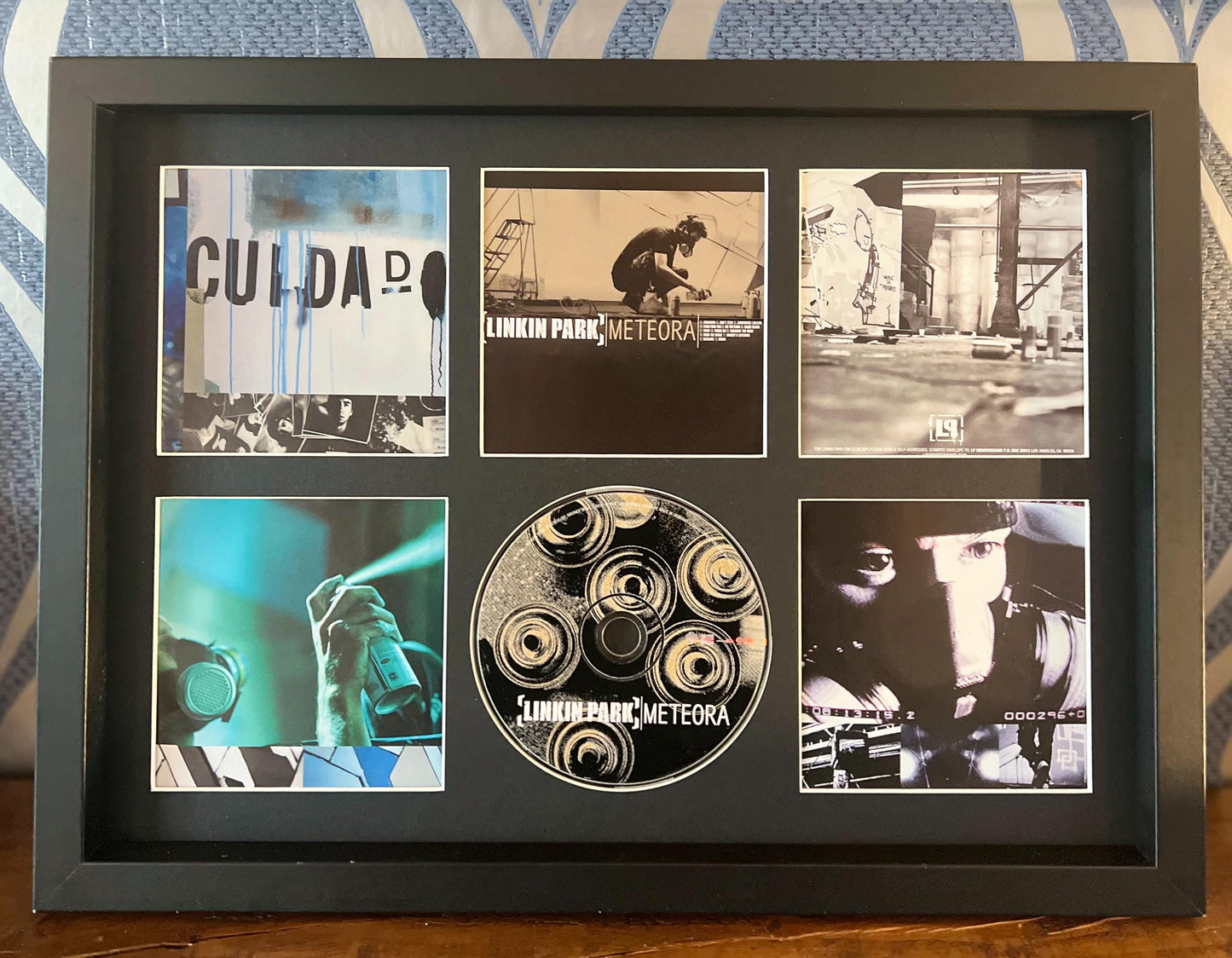 Linkin Park | Meteora | Retro Mounted CD Wall Display | Frame Not Included |