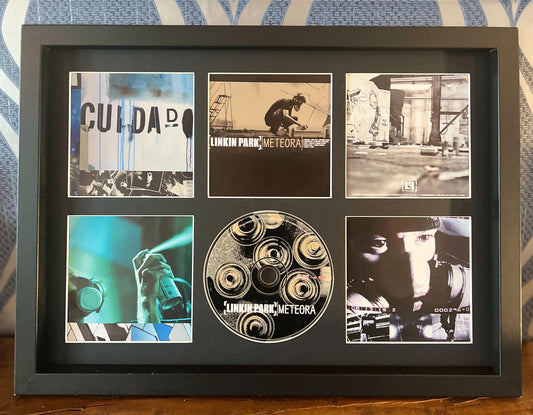 Linkin Park | Meteora | Retro Mounted CD Wall Display | Frame Not Included |