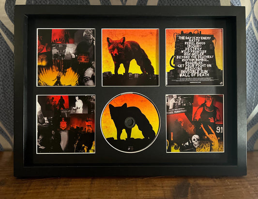 The Prodigy | The Day Is My Enemy | Retro Mounted CD Wall Display | Frame Not Included |