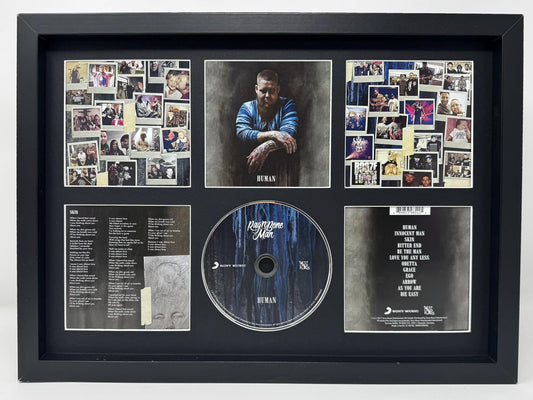 Rag ‘N’ Bone Man | Human | Retro Mounted CD Wall Display | Frame Not Included |