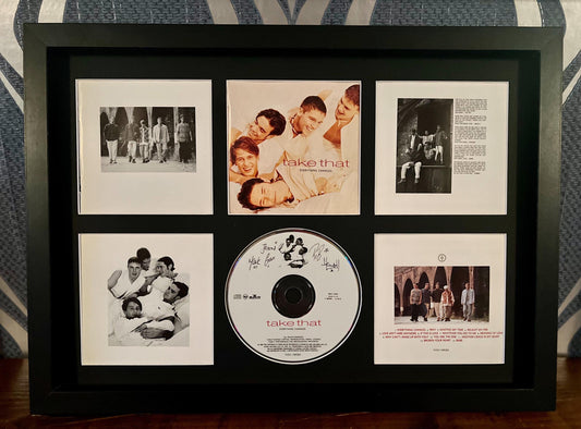 Take That | Everything Changes | Retro Mounted CD Wall Display | Frame Not Included |