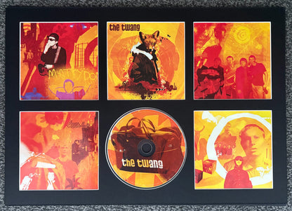 The Twang | Love It When It Feels Like This | Retro Mounted CD Wall Display | Frame Not Included |