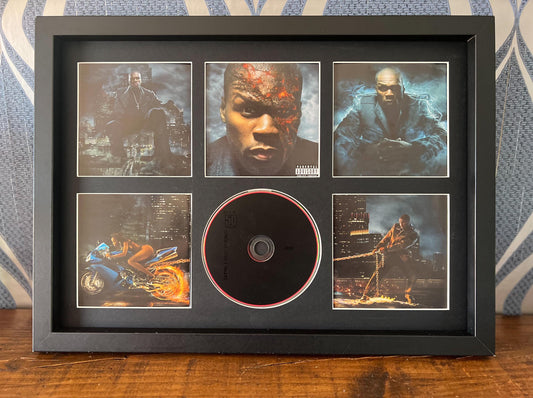50 Cent | Before I Self Destruct | Retro Mounted CD Wall Display | Frame Not Included |