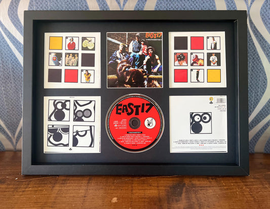 East 17 | Walthamstow | Retro Mounted CD Wall Display | Frame Not Included |