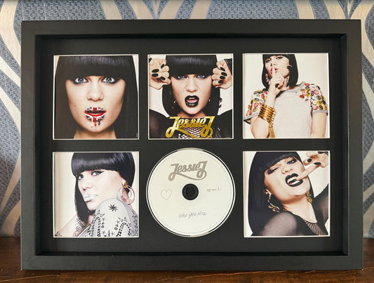 Jessie J  | Who You Are | Retro Mounted CD Wall Display | Frame Not Included |