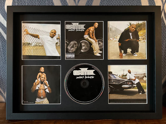 The Game | Doctor's Advocate | Retro Mounted CD Wall Display | Frame Not Included |